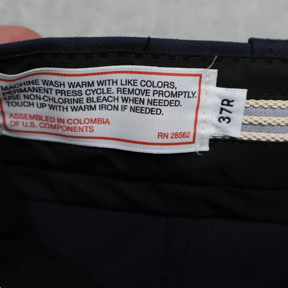 Urban Defender Pants Mens 37x37 Blue Twill Utility Cargo Uniform Workwear NEW - Picture 6 of 12